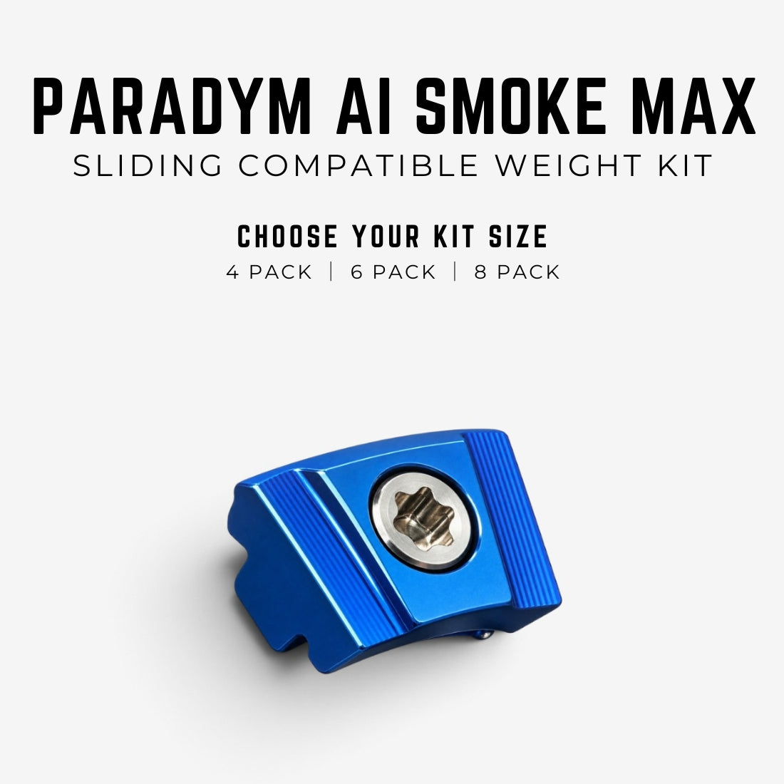 Callaway Paradym Ai Smoke Max Sliding Compatible Weight Kit