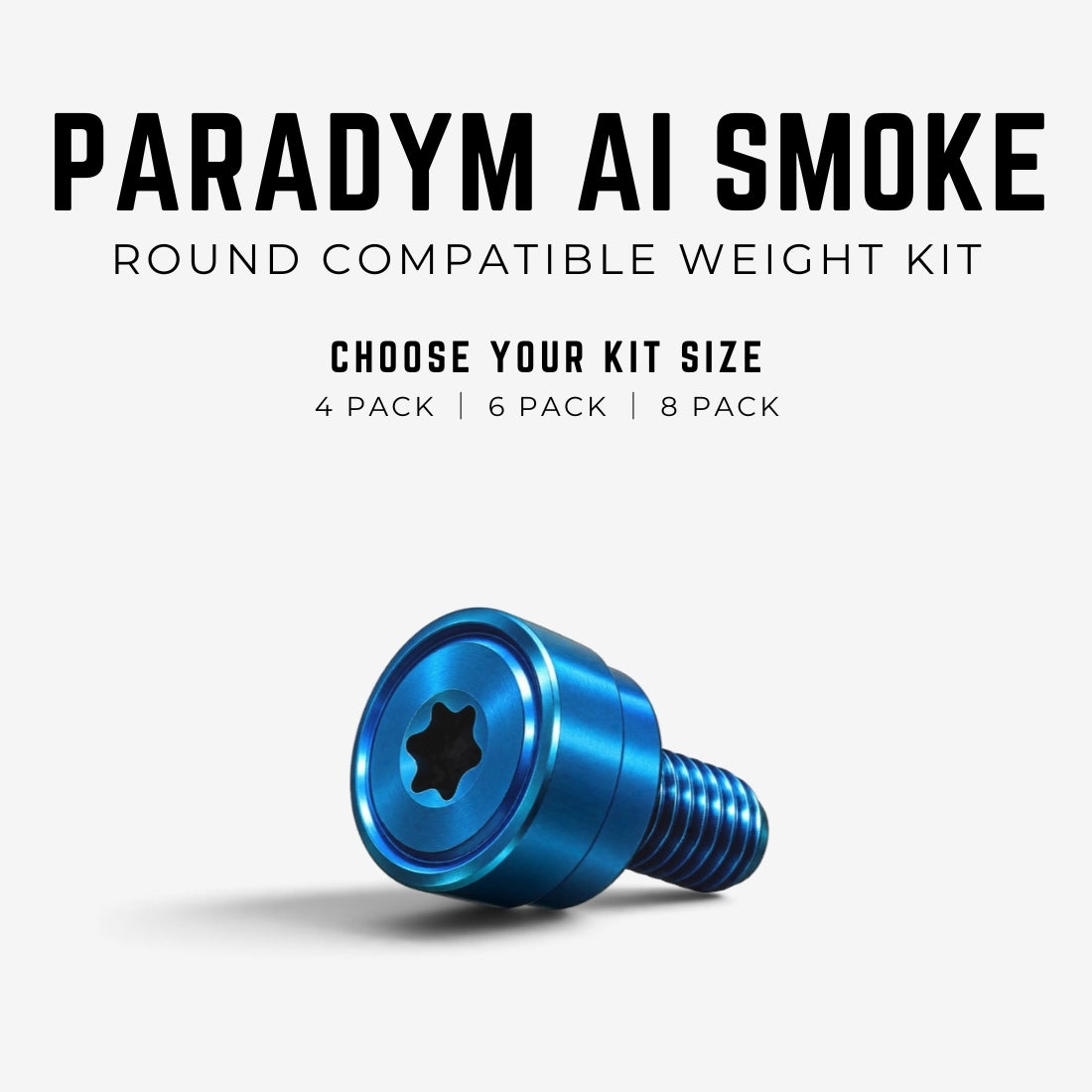 Callaway Paradym AI Smoke Round Compatible Weight Kit