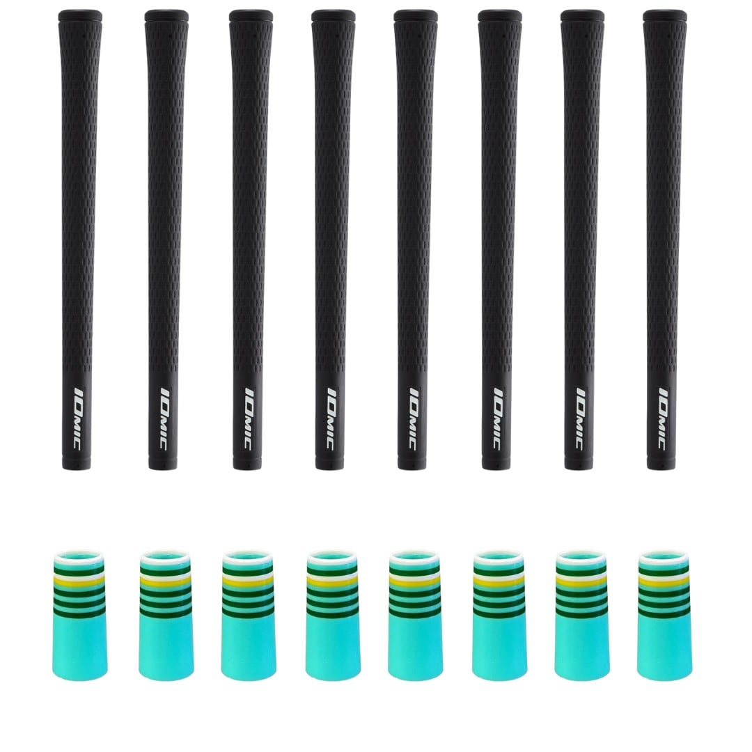 Iomic Sticky 2.3 Black Grip + Matching Ferrule Kit - Newport