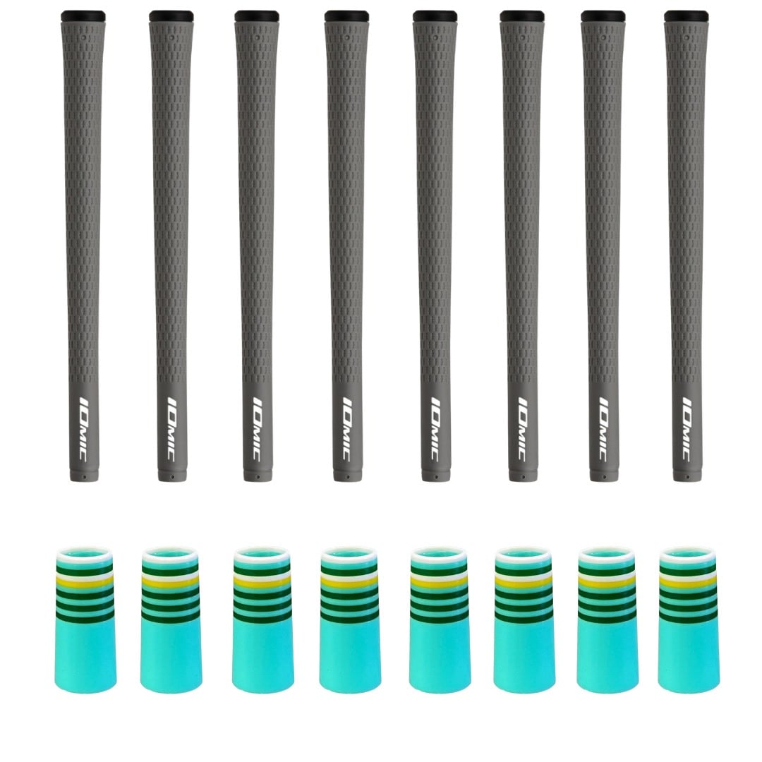 Iomic Sticky 2.3 Platinum Grey Grip + Ferrule Matching Kit - Newport