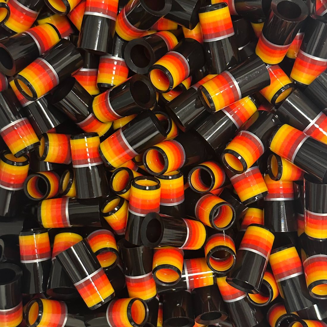 Spectrum Series Golf Ferrules Red-Orange-Yellow
