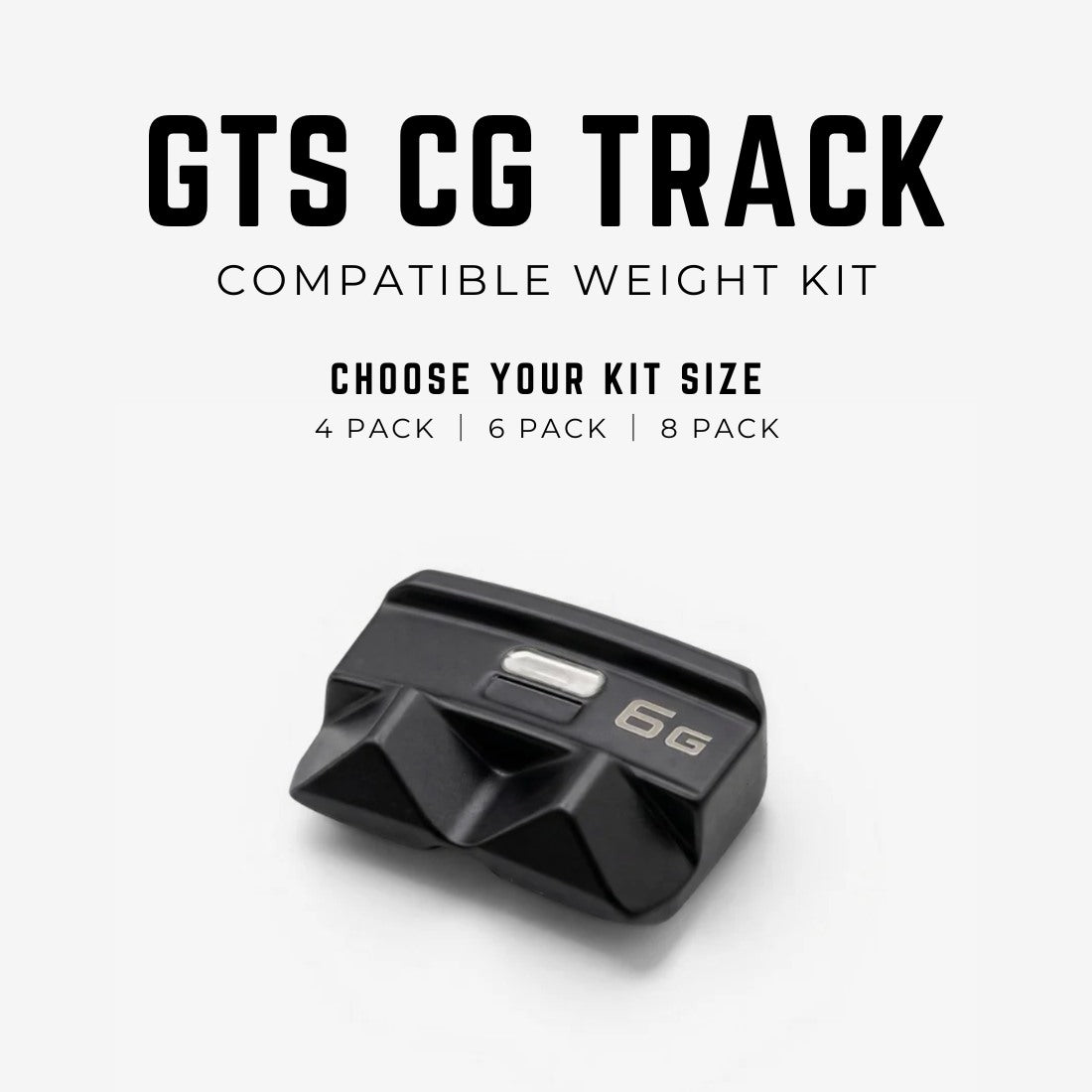 Titleist GTS3/GTS4 Compatible CG Track Weight Kit