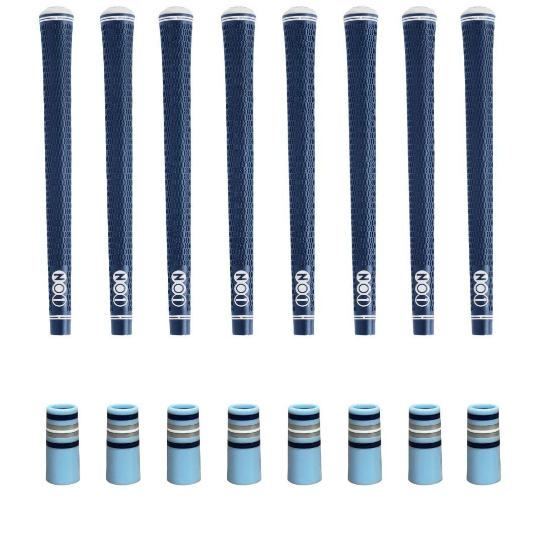 NO1 50 Pro Navy/White Grip and Ferrule Kit - Vinsanity