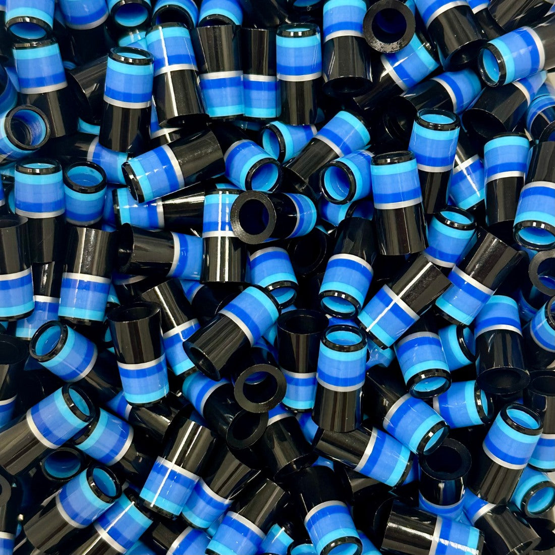 Blue Monochrome Ferrules