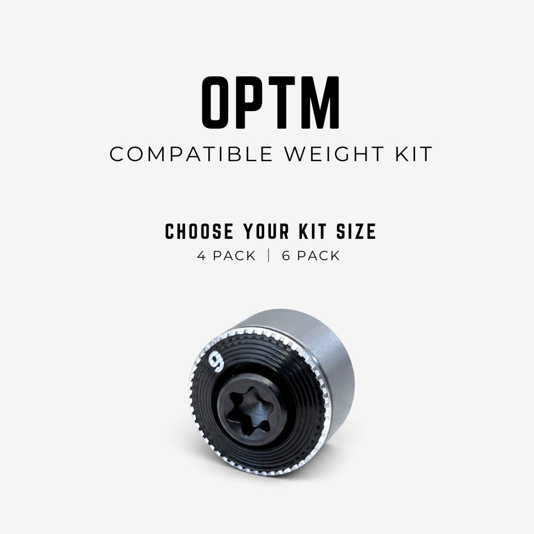 Cobra OPTM Compatible Weight Kit