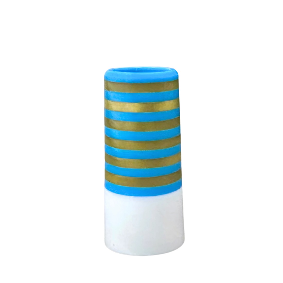 White Gold Blue Golf Ferrule