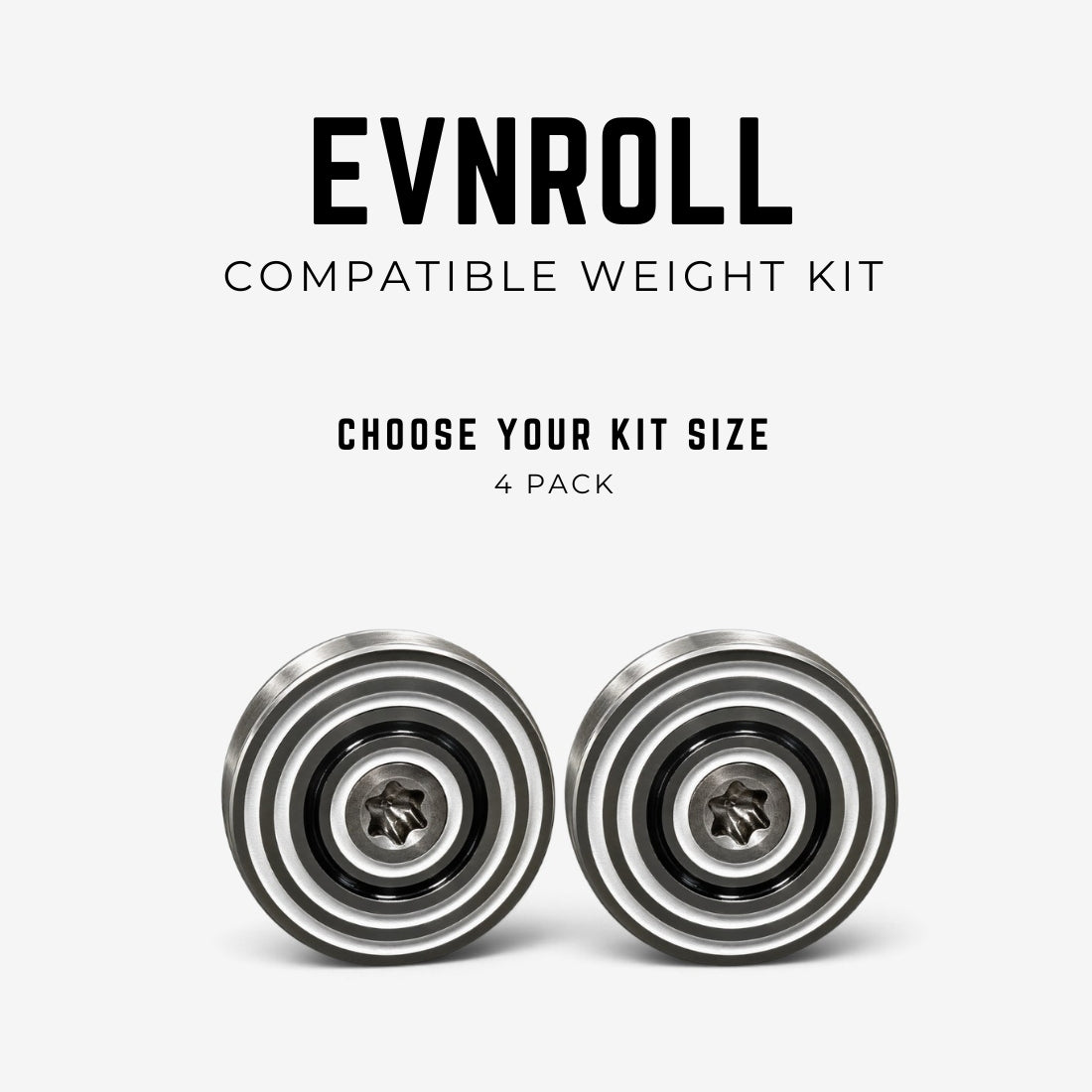 Evnroll Putter Compatible Weight Kit