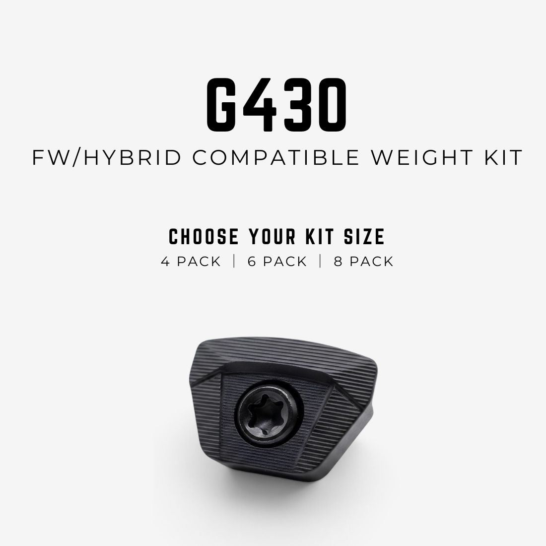 Ping G430 Fairway/Hybrid Compatible Weight Kit
