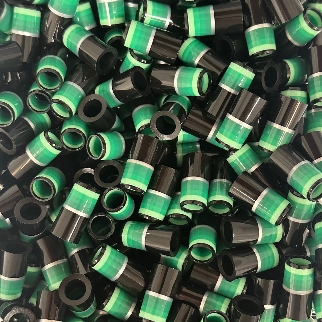 Green Monochrome Ferrules