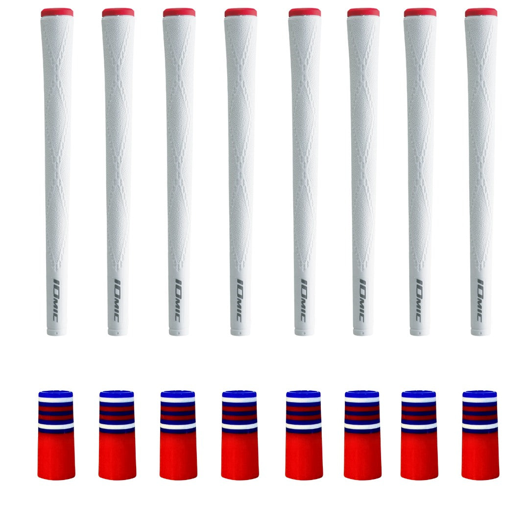 Matching Iomic X Evolution 2.6 Grips and Patriot ferrules
