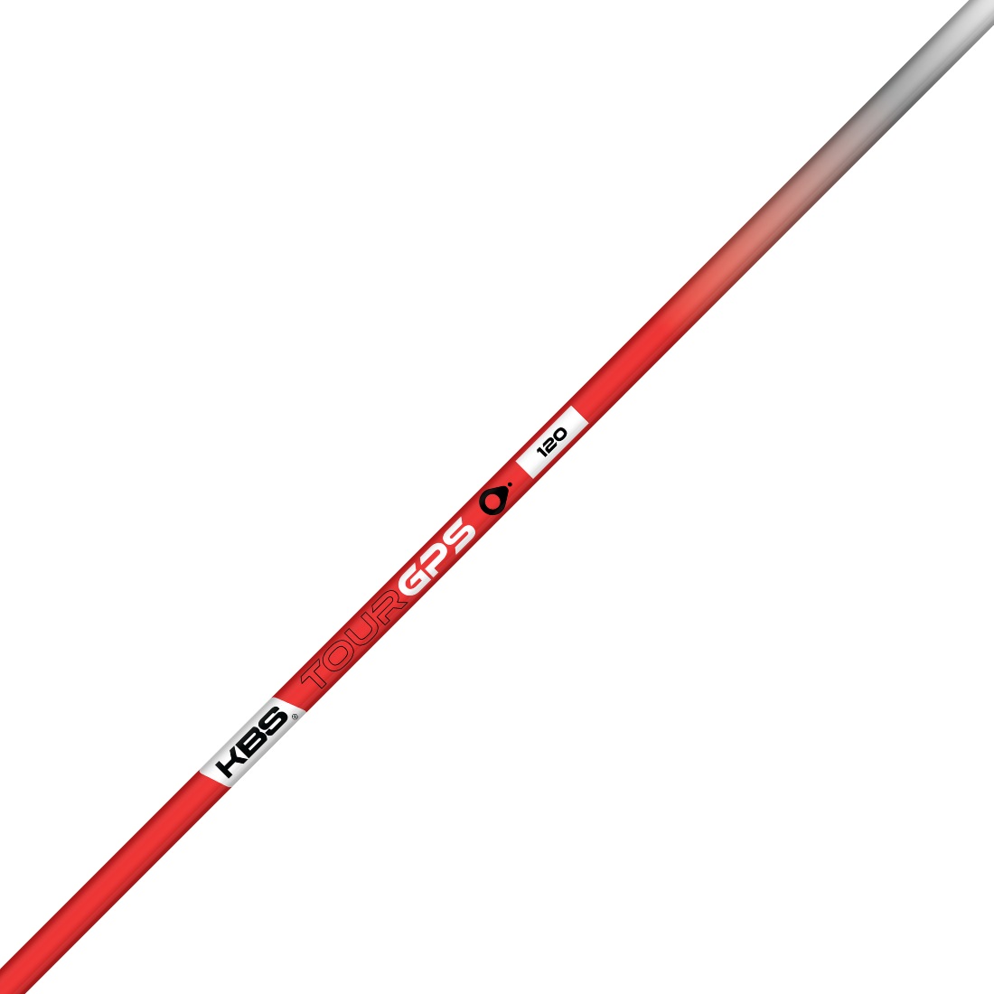 KBS GPS Graphite Putter Shaft Red Chrome