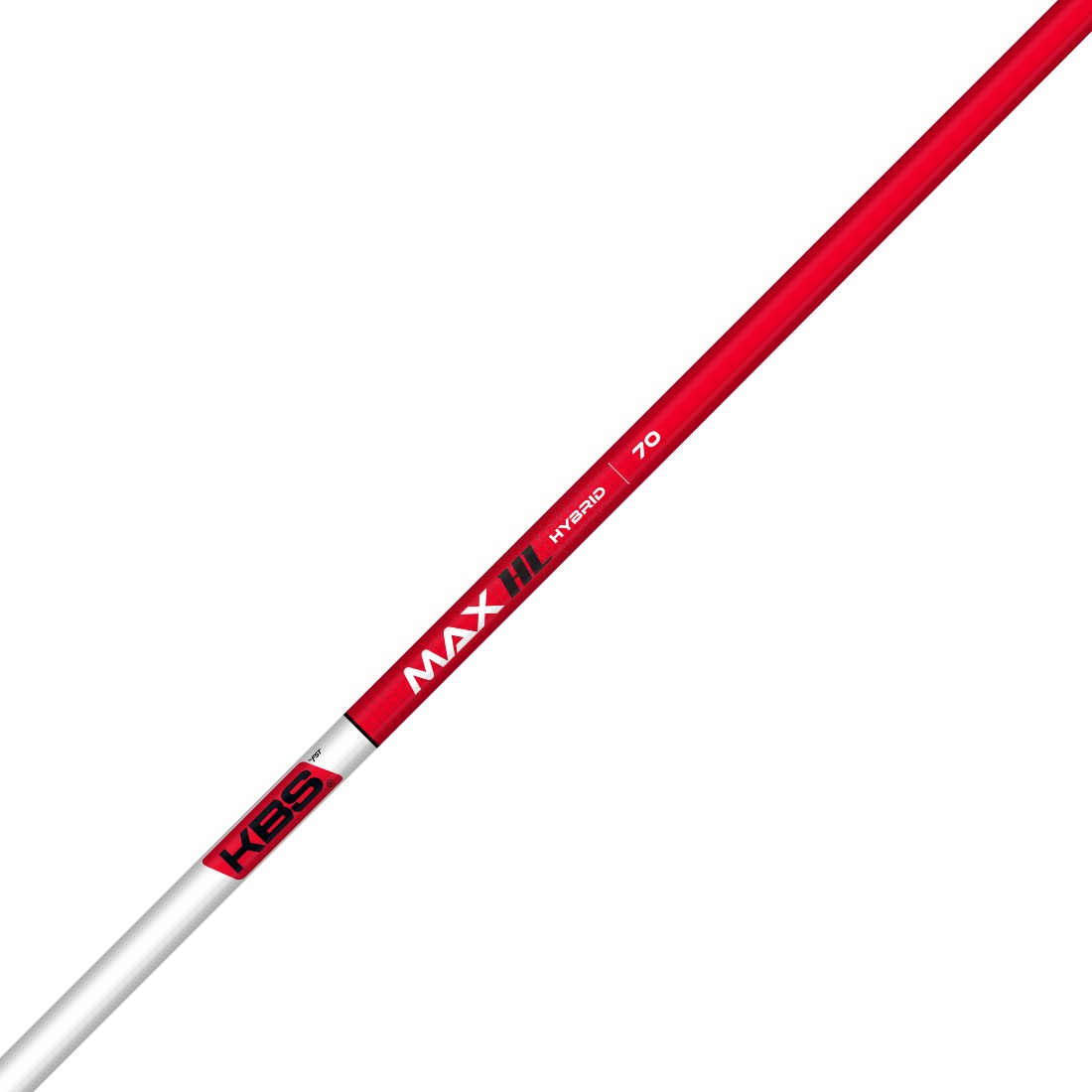 KBS Max HL Hybrid Shaft Red