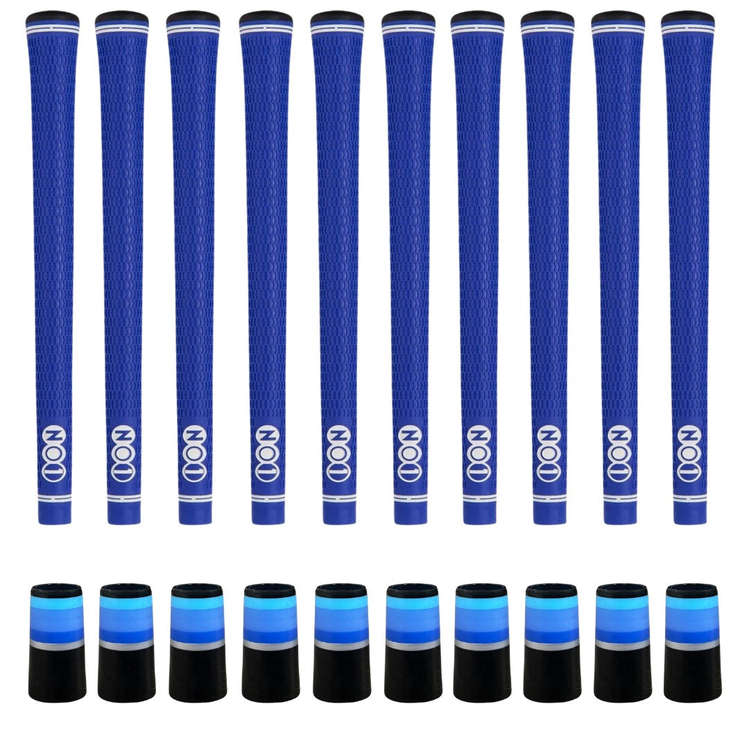 NO1 50 Series Royal Grip & Ferrule Colorway Kit - Blue Monochrome 10 Piece Kit