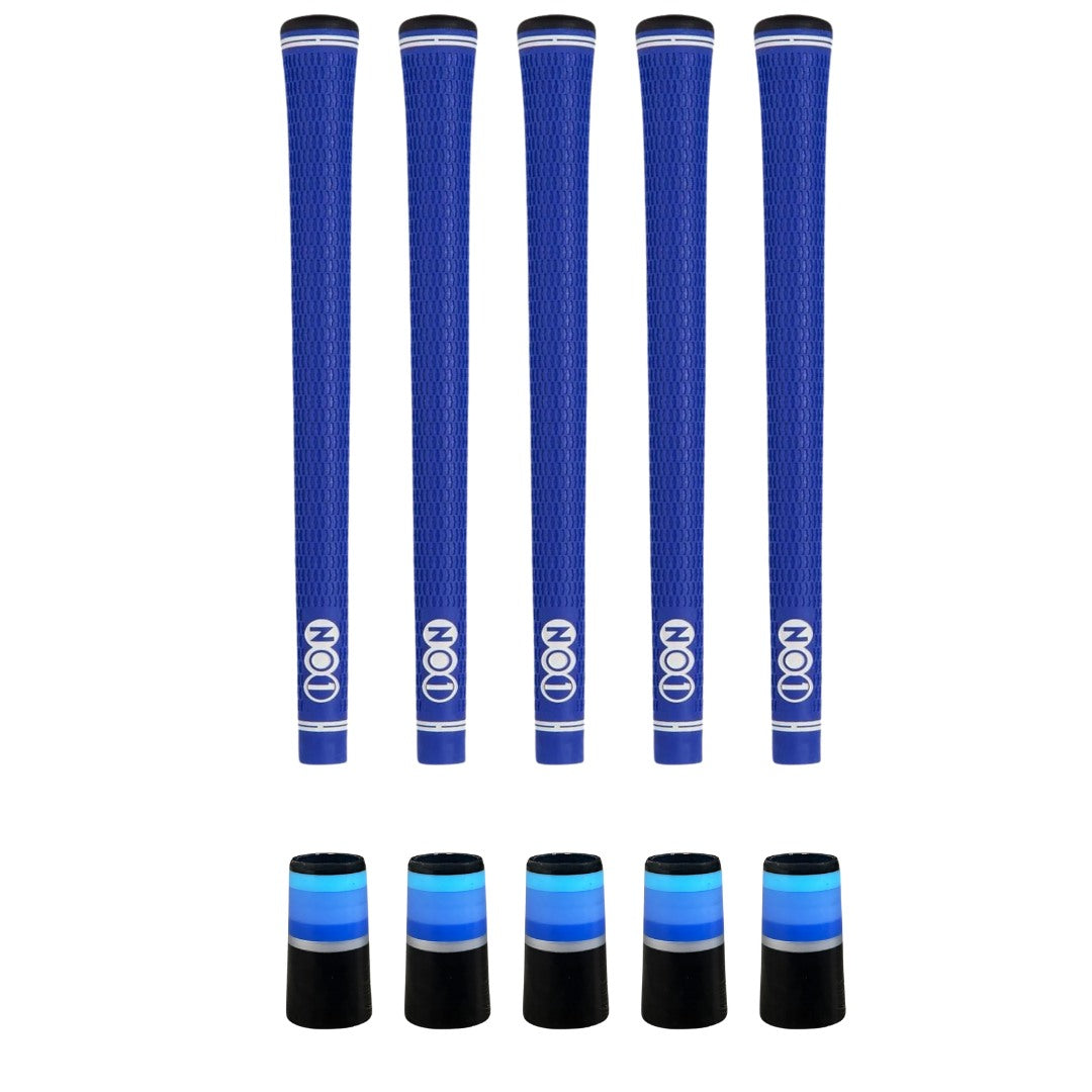 NO1 50 Series Royal Grip & Ferrule Colorway Kit - Blue Monochrome 5 Piece Kit
