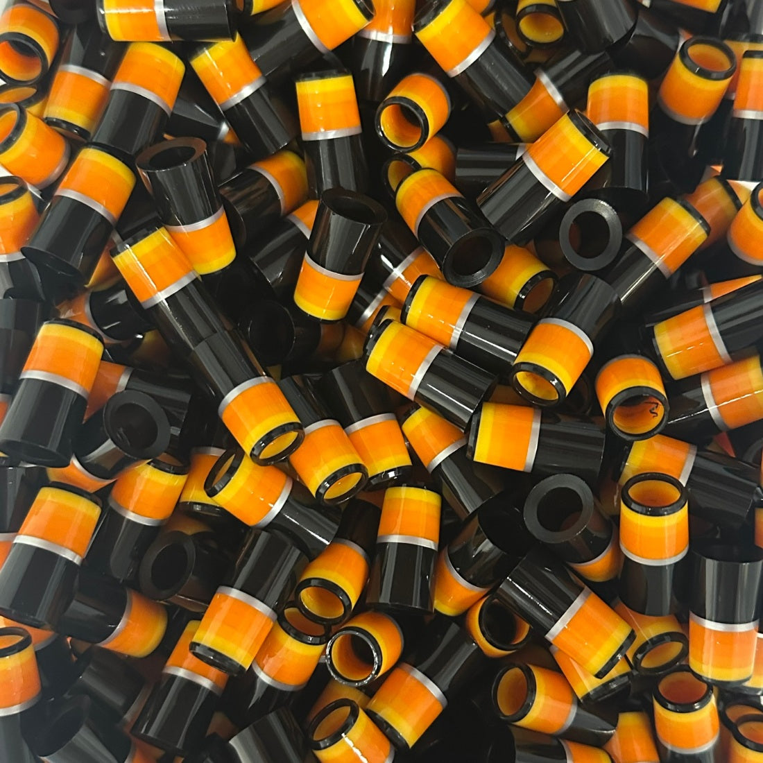 Orange Monochrome Ferrules