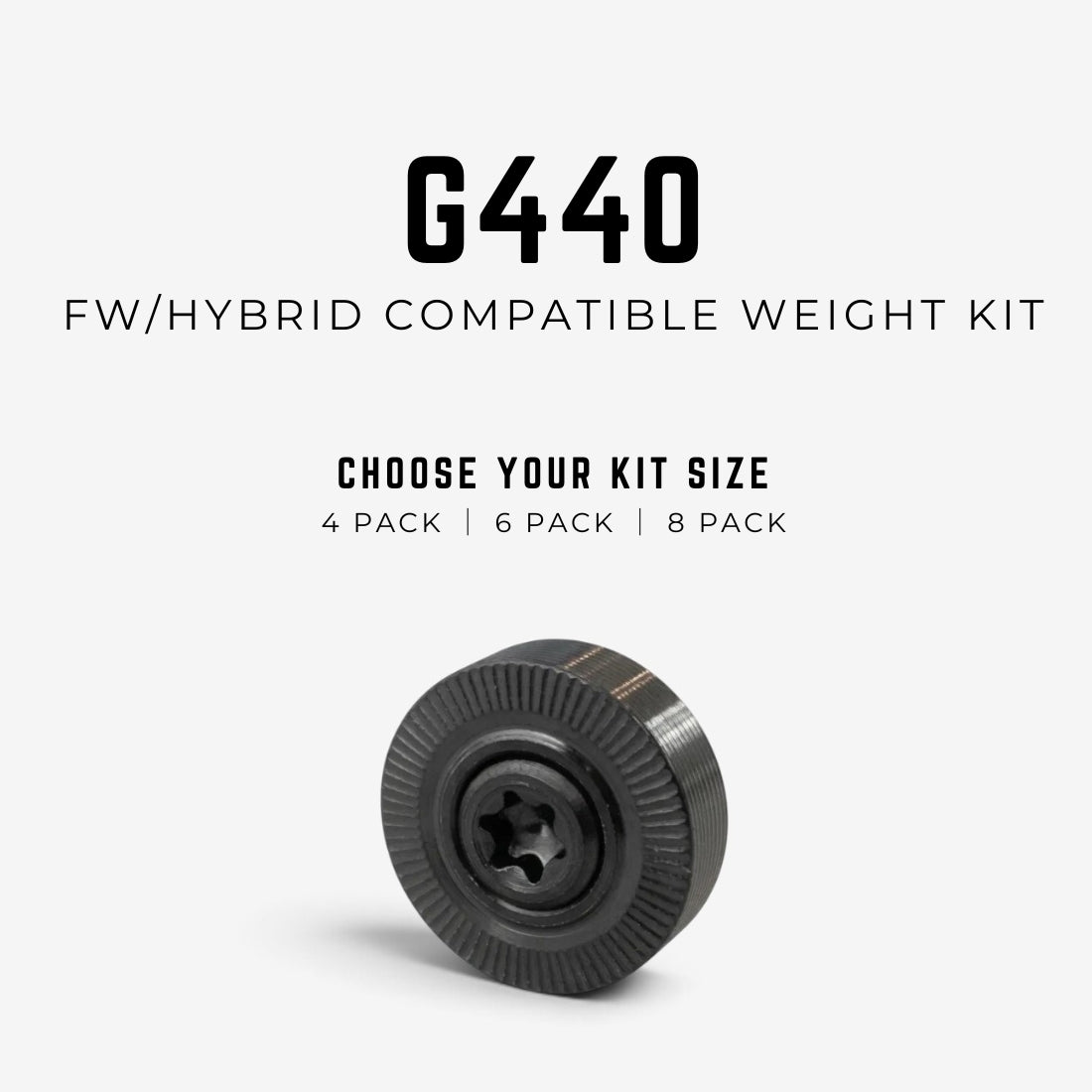 Ping G440 Fairway/Hybrid Compatible Weight Kit