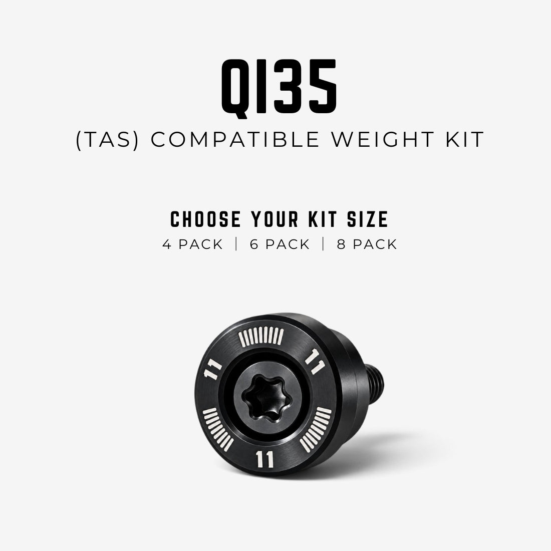 TaylorMade Qi35 Driver (TAS) Round Compatible Weight Kit