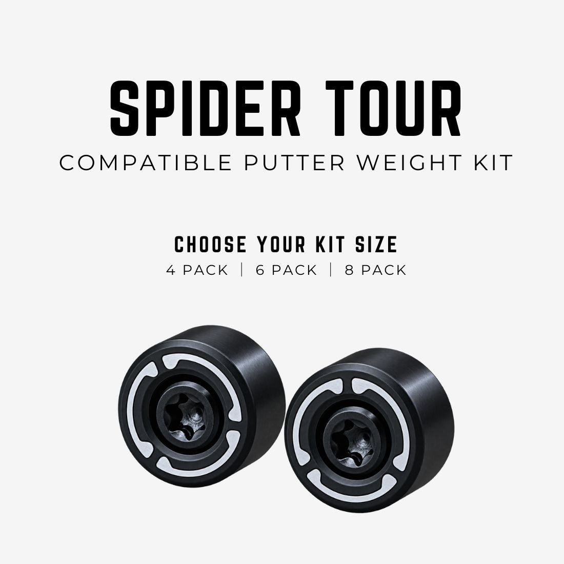 TaylorMade Spider Tour Putter Compatible Weight Kit