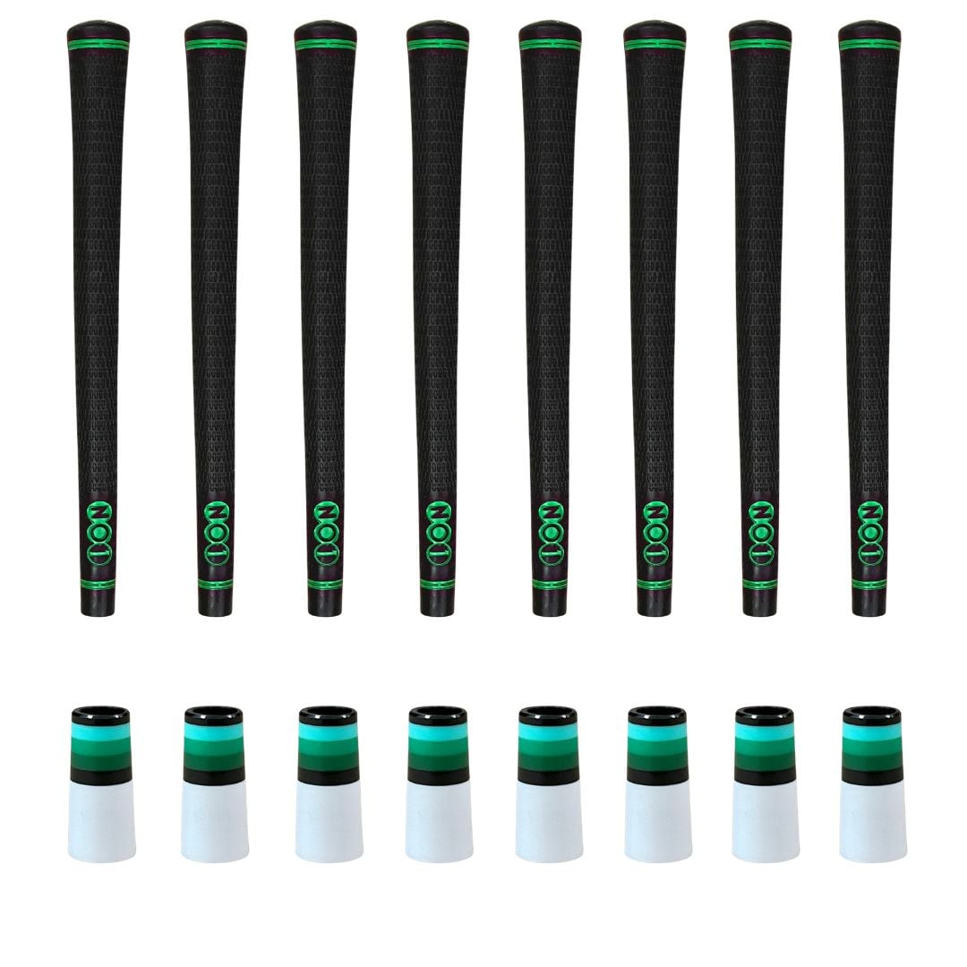 NO1 50 Pro Black Green Grip and Ferrule Kit
